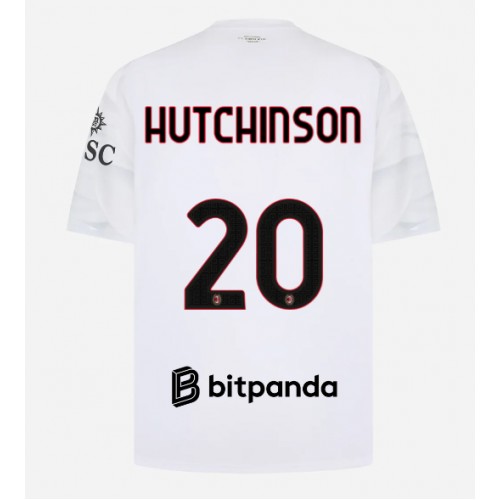 Muški Nogometni Dres AC Milan Omari Hutchinson #20 Gostujuci 2026-27 Kratak Rukav